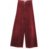 Pantalon en velours rouge femme Georges Marciano Vintage - T - 38