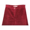 Pantalon en velours rouge femme Georges Marciano Vintage - T - 38