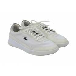 Baskets blanches Lacoste -...