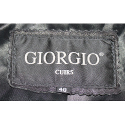 Veste en cuir Femme Giorgio Vintage Taille - 40