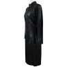 Robe Babu croco noire Vintage - T.M