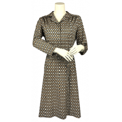 Robe mi- longue femme Vintage Jaf Couture - T - 5
