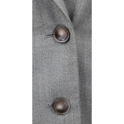 Veste de costume homme Vintage grise