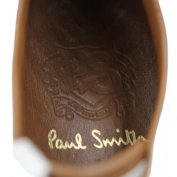 Baskets en cuir crème PS Paul Smith Vintage homme