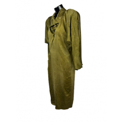 Robe midi asymétrique bronze femme Vintage - T - 38
