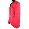 Veste femme rouge brocardée Vintage - T - 42