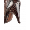 Bottes en cuir peau de serpent Calzados Adib - P - 35