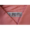 Chemise manches longues rose saumon U-Best Classic homme - T - XL