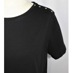 T-shirt noir Caroll T - XL