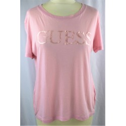 T-shirt rose Guess Taille  - M