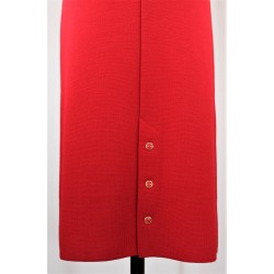 Jupe rouge jersey Vintage - T 40