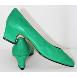 Chaussures vert vintage Giovani - 37.5