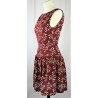 Robe bordeaux dos nu Taille - XS