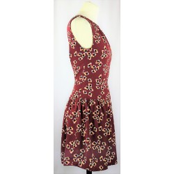 Robe bordeaux dos nu Taille - XS